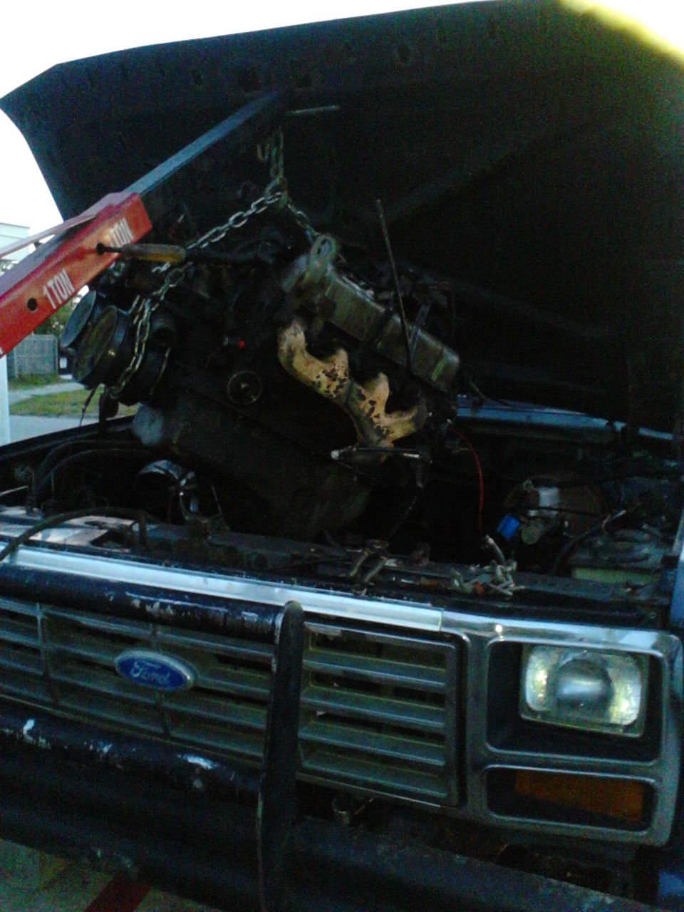 Pulling the original motor