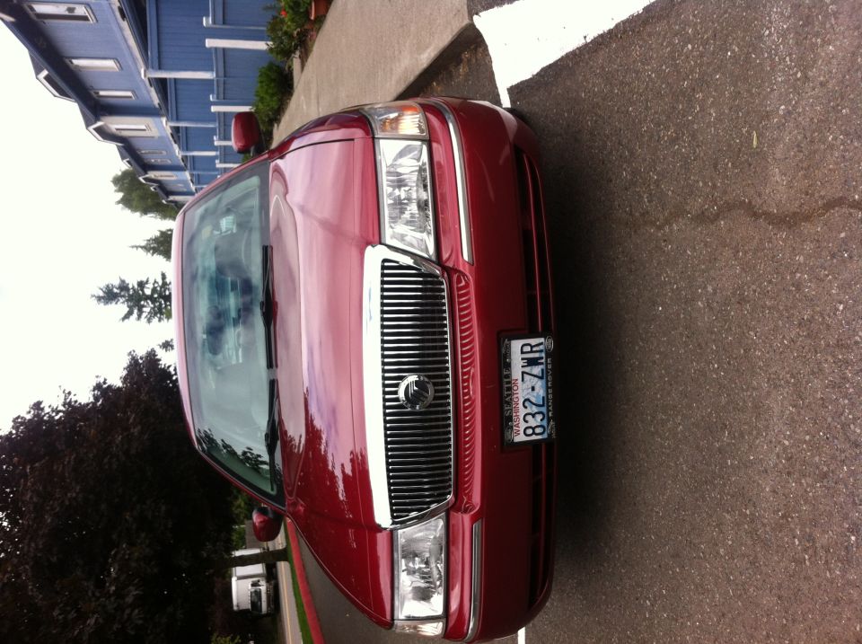 2003 Mercury Grand Marquis “Crimson cougar”