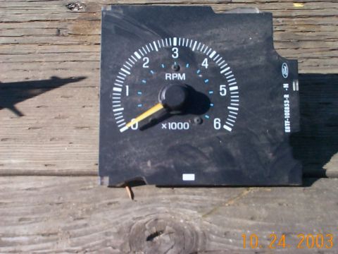 1983 Ford Bronco - Tachometer guage, good ~ $10