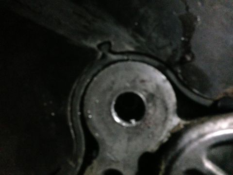 1996 Ford Probe - Detail of an engine part, possibly related to a timing belt system.