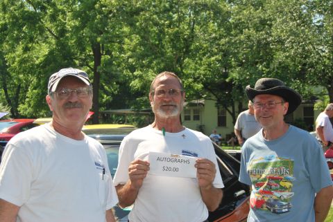 1975 Ford Ranchero - 15 June 2013 - Clark, Dennis, and Billy