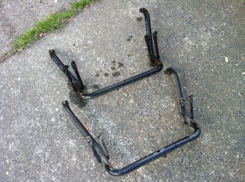 1992 Ford F-150 - Factory running board brackets. Off to Canada they go for a forum member.