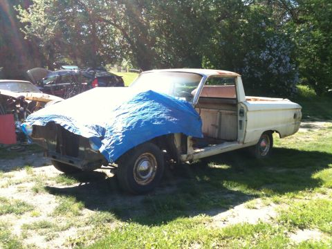 1963 Ford Ranchero - All the panels are off and getting ready for paint
