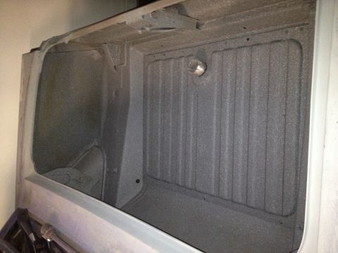 1965 Ford Mustang - 65 Mustang - 6 cans of Dupli-Color Spatter Tank to coat entire trunk and top of fuel tank