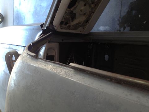 1965 Ford Mustang - 65 Mustang-how to shave drip rails (in sections)