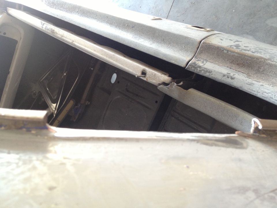 65 Mustang-how to shave drip rails (in sections)