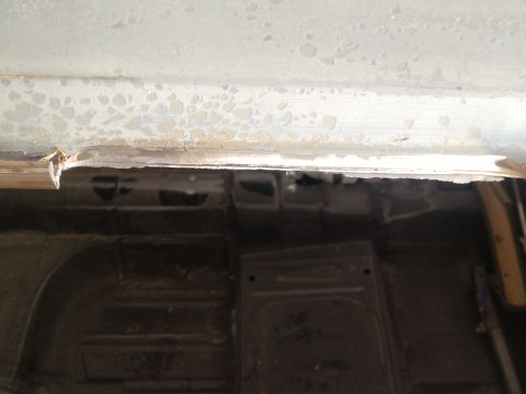 1965 Ford Mustang - 65 Mustang-how to shave drip rails (in sections)