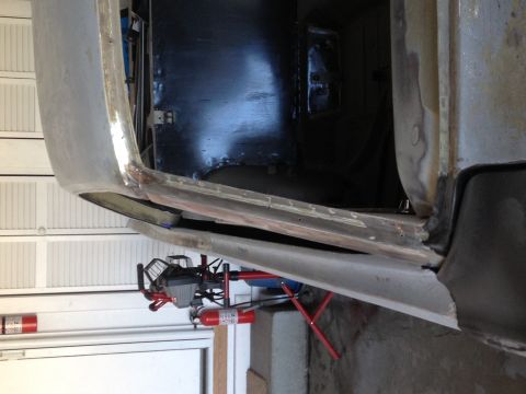 1965 Ford Mustang - 65 Mustang-how to shave drip rails (in sections)