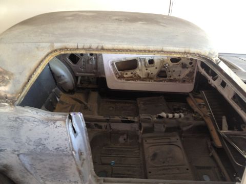 1965 Ford Mustang - 65 Mustang-how to shave drip rails (in sections)