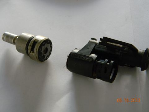 1995 Ford Bronco - manual TC from 90 bronco had cable for speedometer. my 95 didn't ,so I cut the end off