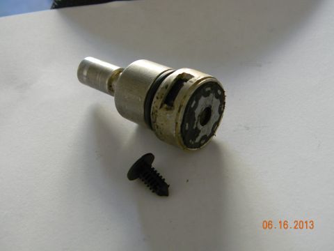 1995 Ford Bronco - had a plastic plug that pressed tight into hole in center