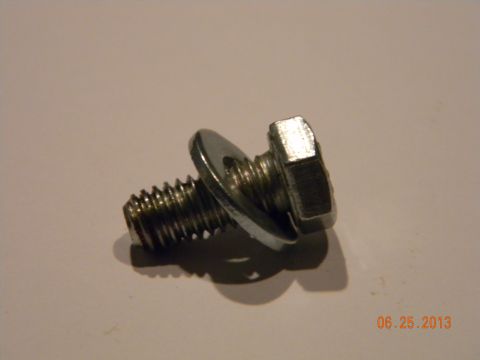 1995 Ford Bronco - 5/16" - 18" hex hd bolt X 1" long and flat washer