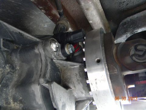 1995 Ford Bronco - VSS/ABS sensor installed