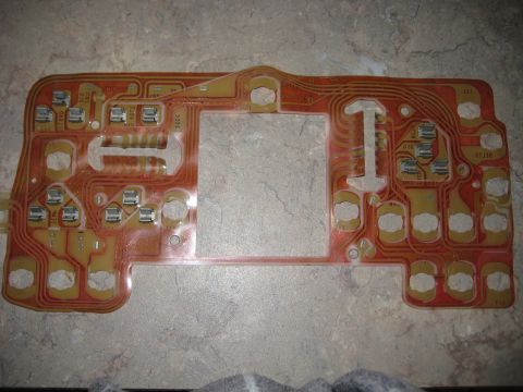 1996 Ford Bronco - This is a circuit board, likely from a vehicle's dashboard or control panel.