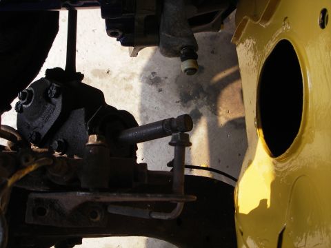 1972 Ford Ranchero - a lot has to happen in this space, Z-bar linkage, header, steering...