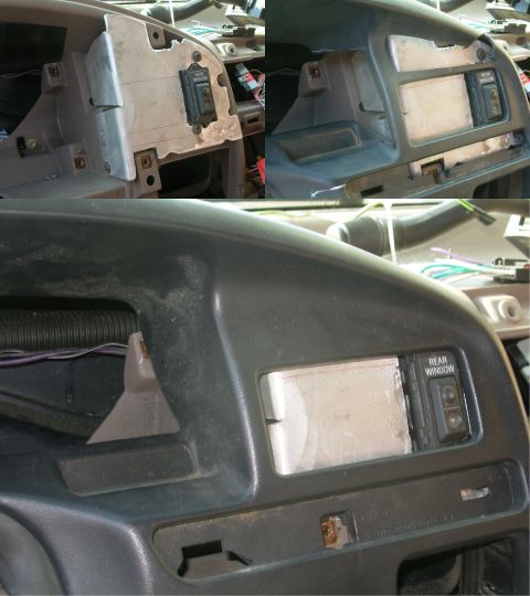 1983 Ford Bronco - Working this heavy Aluminum sheet is almost like working plastic, but it'll never crack or deteriorate, and it can be grounded if necessary…