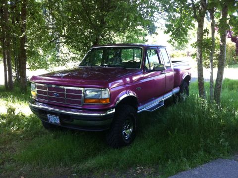 1992 Ford F-150 - All cleaned up out of the sun.