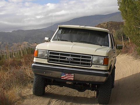 1988 Ford Bronco - Pic of the Beast's frontside. Gorman