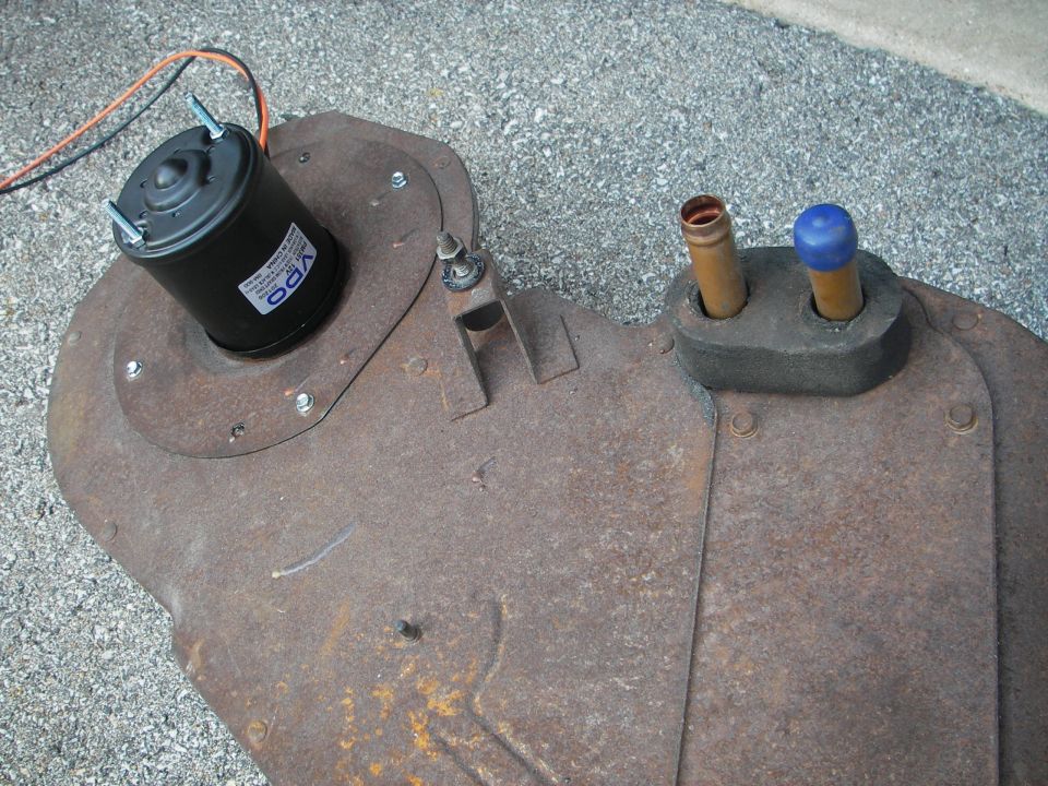 non-A/C heat only box ready to go with 
new blower motor & heater core