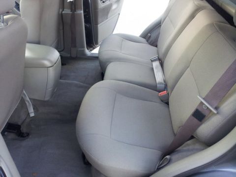 2002 Jeep Grand Cherokee - The interior view shows the rear seating area and center console of a 2002 Jeep Grand Cherokee.