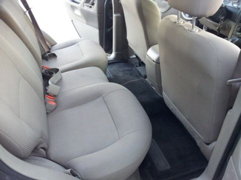2002 Jeep Grand Cherokee - Interior view of the rear seating area in a 2002 Jeep Grand Cherokee.