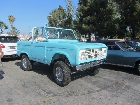 1964 Ford Ranchero - This first-generation Ford Bronco is lifted and features aftermarket wheels and tires.