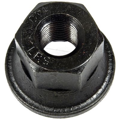 1979 Ford Bronco - Close-up of a flanged nut, showing visible markings and threads.