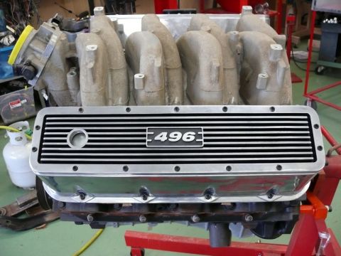 1976 Chevrolet Corvette - Engine part with "496" marking, not a 1976 Chevrolet Corvette.