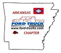 1990 Ford F-150 - Arkansas map graphic the Ford Truck Enthusiasts logo and website.