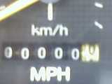 1979 Ford Bronco - The odometer reads 4 miles, indicating a very new vehicle or a reset odometer.