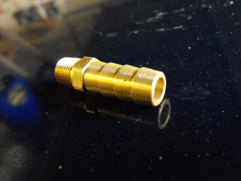 1986 Chrysler Fifth Avenue - On older M bodies the rad cooling loop fittings are already 11/32 inch. If you want to get fancy you can move up the 1/32 inch to these 3/8…