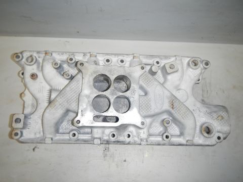 1968 Ford Ranchero - This aluminum intake manifold has a Ford logo visible and is a component part, not a complete vehicle.