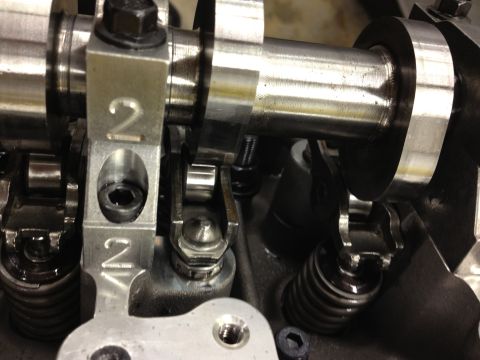 1992 Ford Crown Victoria - Engine valve train components are visible, including a rocker arm marked with the number '2'.