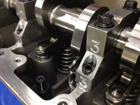 1992 Ford Crown Victoria - Engine valve train components, including rocker arms and camshaft, are visible in this close-up shot.