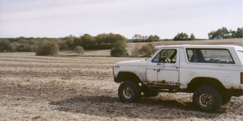 1980 Ford Bronco - It was a good test of the SAS steering and ride and stuff too