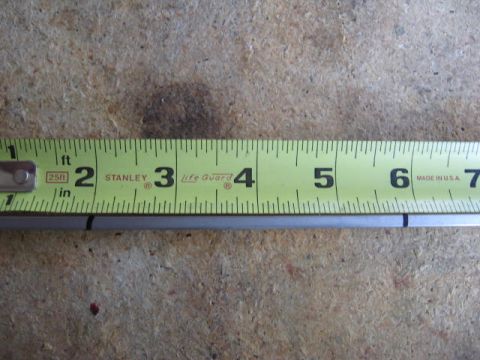 1966 Ford Falcon - Stroke Measurement