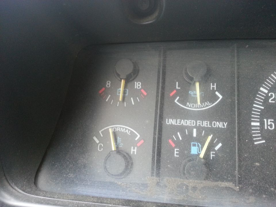 All 4 gauges working properly... first time in a long time!