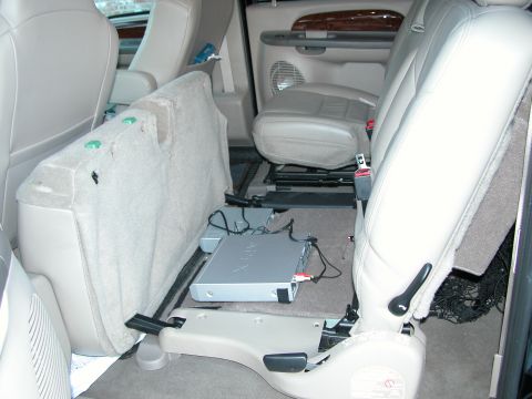 2002 Ford Excursion - Cheapo Apex DVD Player and Navigation Unit