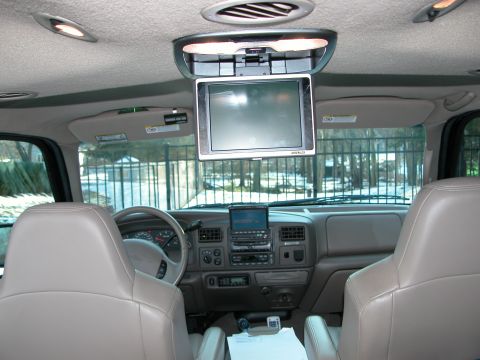 2002 Ford Excursion - Overhead AUX monitor