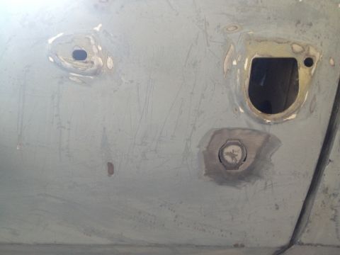 1965 Ford Mustang - 65 Mustang DS door lock pre shave