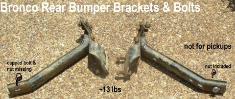 1983 Ford Bronco - SOLD '92-96 Bronco Rear Bumper Bracket & Bolt Set IF THE IMAGE IS TOO SMALL, click it. [url=http://www.supermotors.net/registry/media/92279…