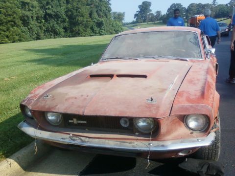 1971 Ford Ranchero - This classic car appears to be a 1967 Ford Mustang, not a 1971 Ford Ranchero.