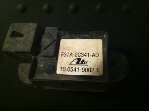 1992 Ford Bronco - This is a close-up of an automotive sensor with visible part numbers and the Ate logo.