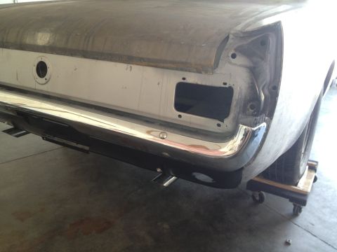 1965 Ford Mustang - 65 Mustang bumper, valance, trunk lid, exhaust done