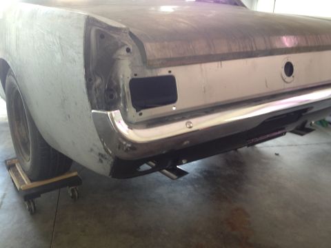1965 Ford Mustang - 65 Mustang bumper, valance, trunk lid, exhaust done