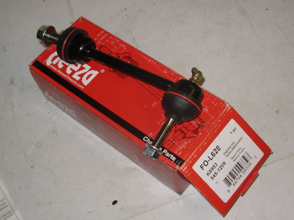 Sway Bar End Links

I was looking for name-brand made-in-USA parts, but I ran across these Turkish greasables and couldn't pass them up.
