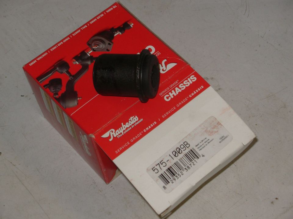 Raybestos 575-1009B chassis part box with black rubber bushing on top