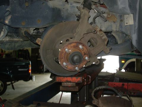 1994 Ford Crown Victoria - I didn't get to take a lot of pics because I was rushing to get done so the car didn't sit on a working rack at a friend's shop, and becaus…