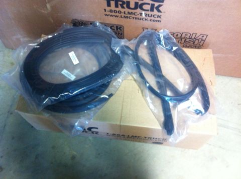 1982 Ford Bronco - New rubber seals for a vehicle, packaged and ready for installation.