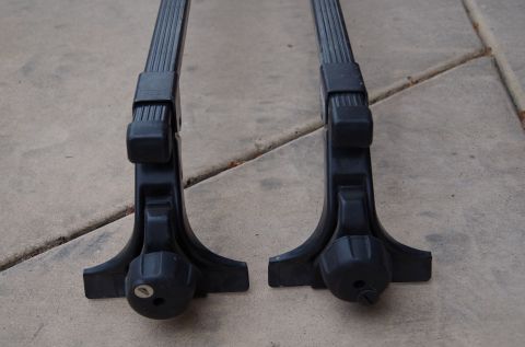1983 Ferrari Enzo - These are parts of a roof rack system, not a 1983 Ferrari Enzo.